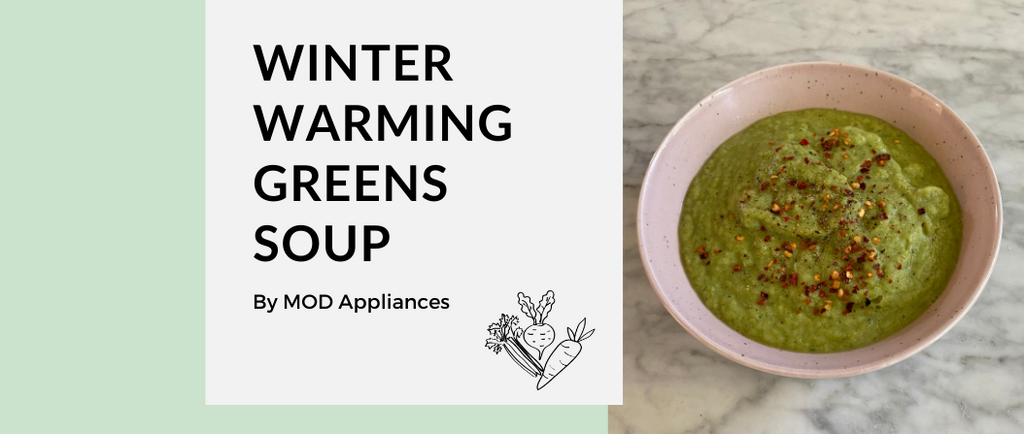 Winter Warming Greens Soup