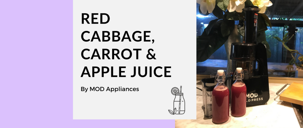 Red Cabbage, Carrot & Apple Juice