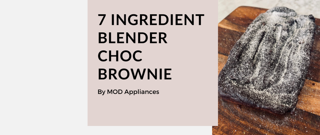 Easy Peasy 7 Ingredient Blender Brownie