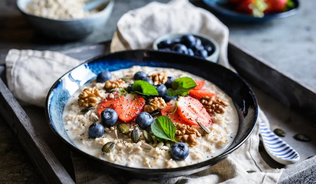 High Fibre Breakfast (Using Leftover Pulp)
